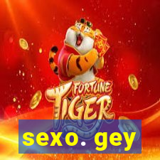 sexo. gey